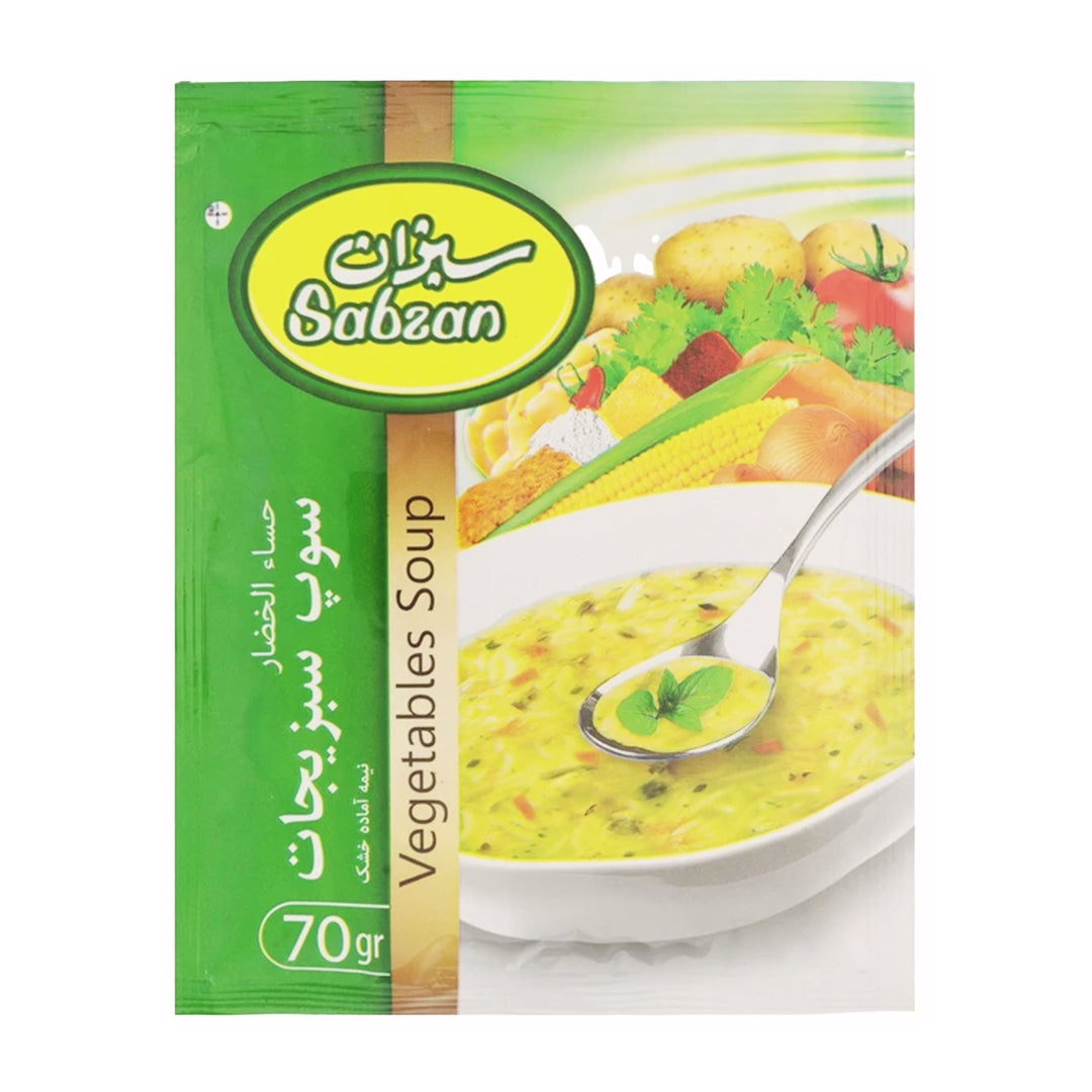 سبزان | سوپ سبزیجات (۷۰ گرم)
